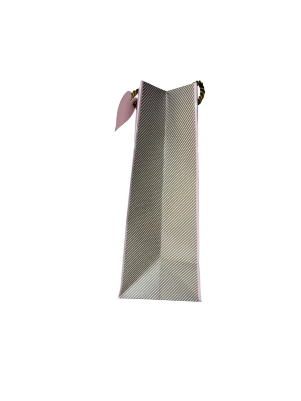 Bridesmaid Gift Bags Set of 6 Pink Polka Dot Bridal Shower Wedding Favor